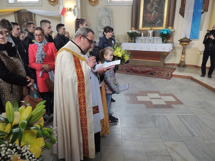 Powitanie ikony MB Częstochowskiej w Mnichu