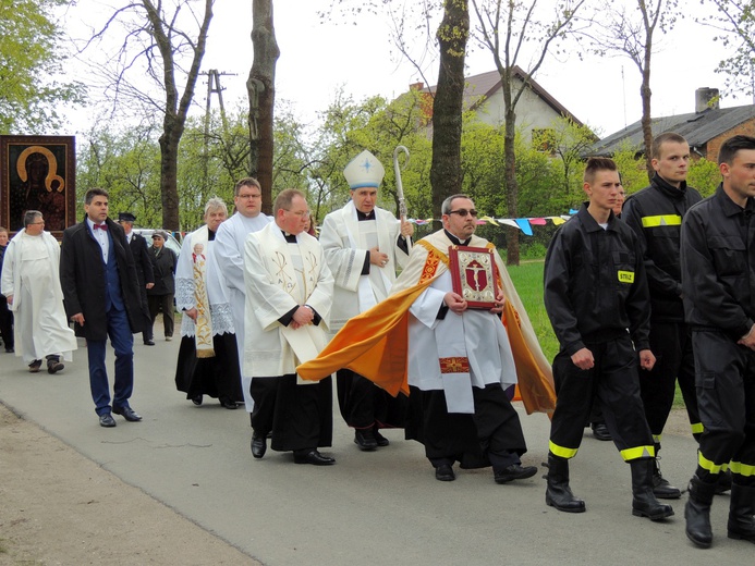 Powitanie ikony MB Częstochowskiej w Mnichu