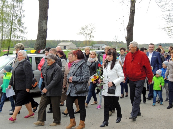 Powitanie ikony MB Częstochowskiej w Mnichu