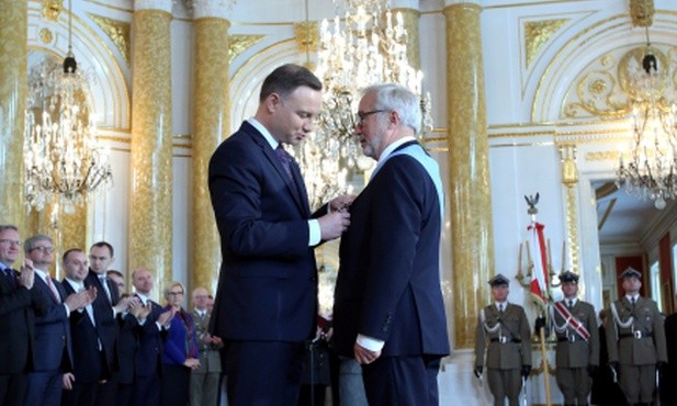 Pięć osób odznaczonych Orderem Orła Białego