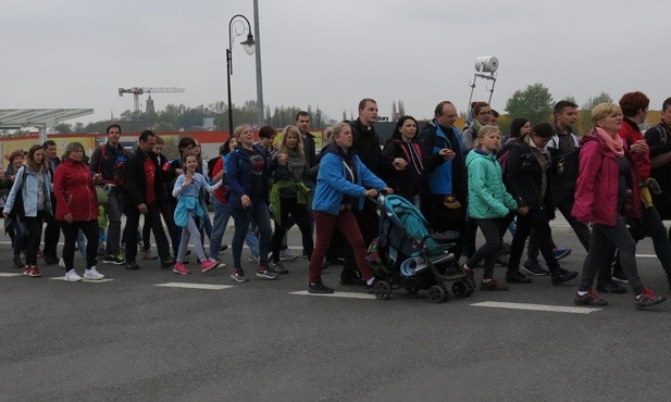 Pielgrzymi w Centrum Jana Pawła II