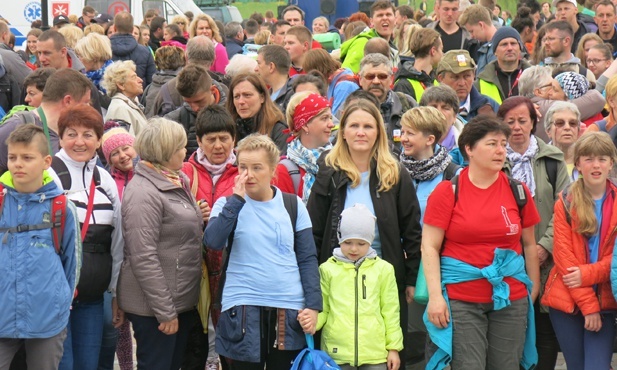 Pielgrzymi w Centrum Jana Pawła II