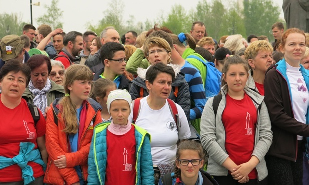 Pielgrzymi w Centrum Jana Pawła II