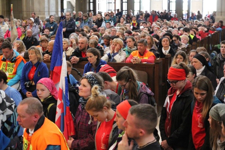 Pielgrzymi w Centrum Jana Pawła II 2017 (2)
