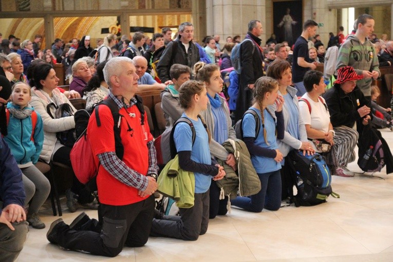 Pielgrzymi w Centrum Jana Pawła II 2017 (2)