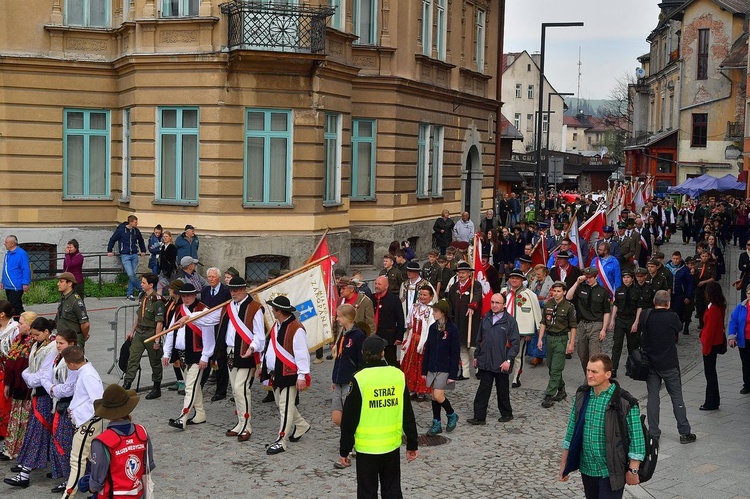 Uroczystości wspomnieniowe Konstytucji 3 Maja w Zakopanem