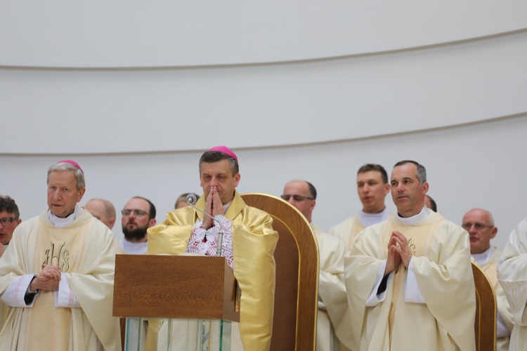 Msza św. na zakończenie 5. pielgrzymki diecezjalnej do Łagiewnik