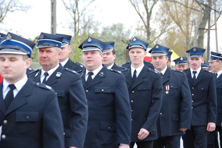 Powitanie ikony MB Częstochowskiej w Nowem