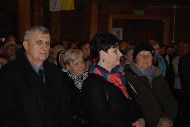 Powitanie ikony MB Częstochowskiej w Nowem