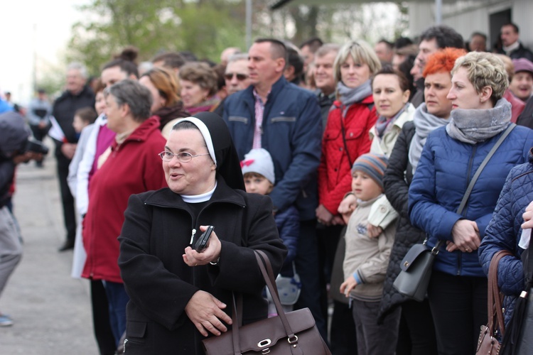 Powitanie ikony MB Częstochowskiej w Nowem