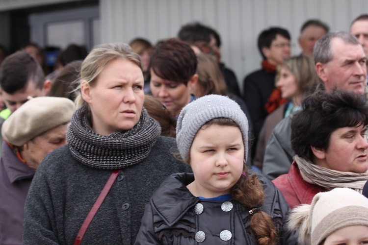 Powitanie ikony MB Częstochowskiej w Nowem