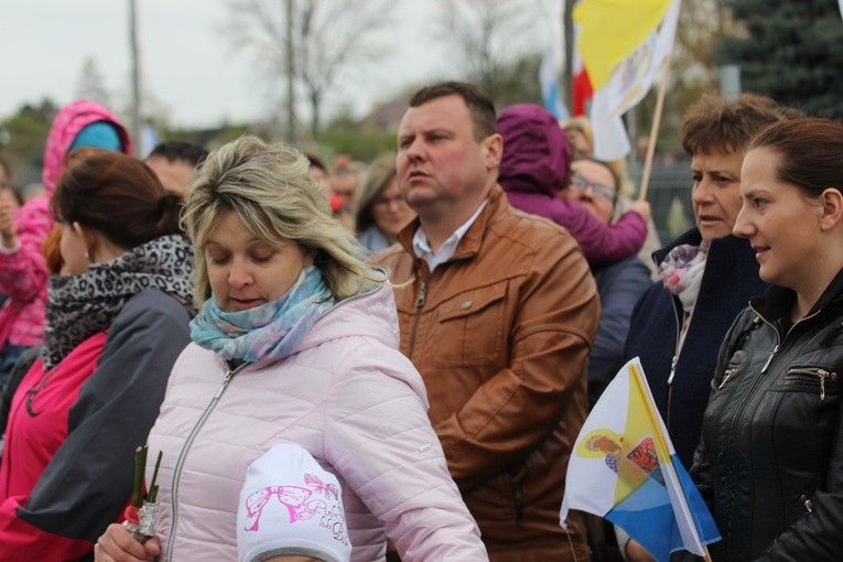 Powitanie ikony MB Częstochowskiej w Nowem