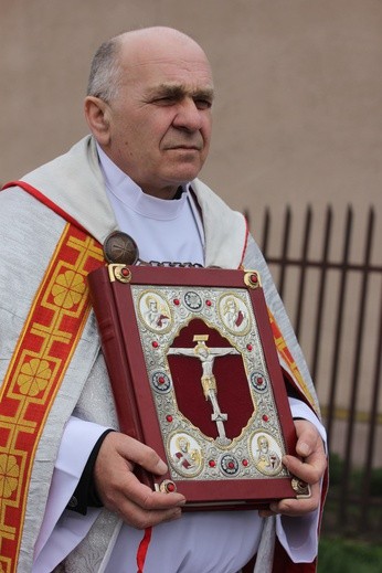 Powitanie ikony MB Częstochowskiej w Nowem