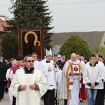 Powitanie ikony MB Częstochowskiej w Nowem