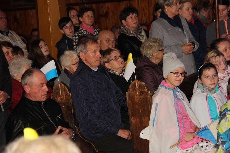 Powitanie ikony MB Częstochowskiej w Nowem