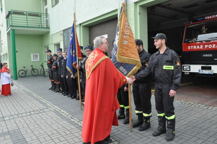 Strażacy świętują Floriana w Cisku