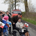 Powitanie ikony MB Częstochowskiej w Miłonicach