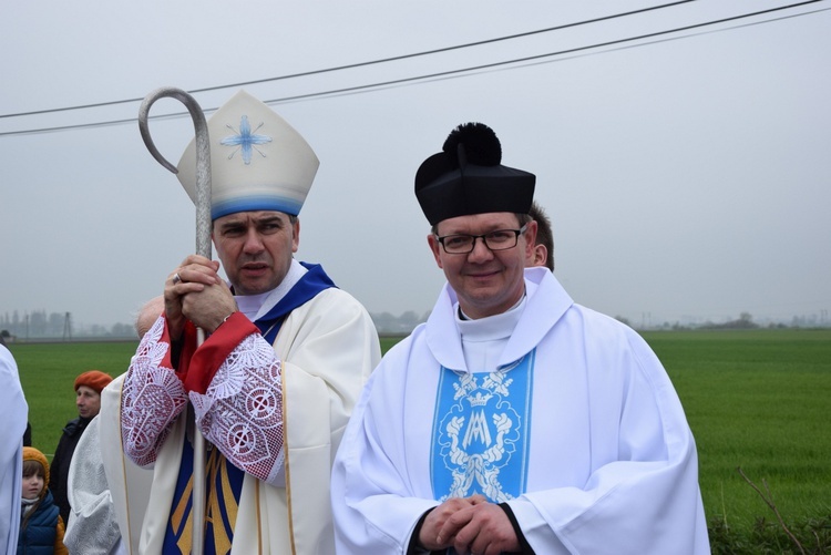 Powitanie ikony MB Częstochowskiej w Miłonicach