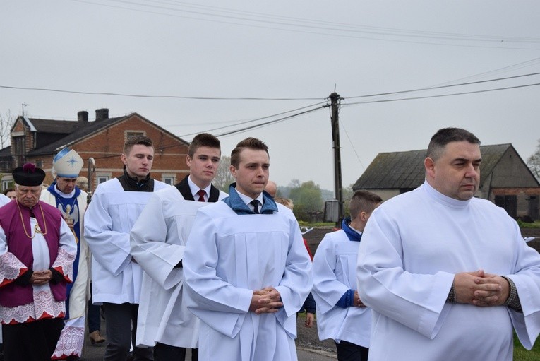 Powitanie ikony MB Częstochowskiej w Miłonicach