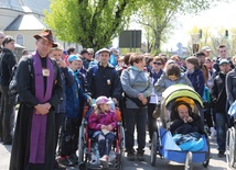 Niepełnosprawni z "Ady" na pielgrzymce do Jezusa Miłosiernego