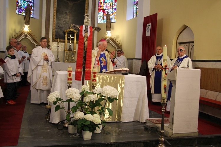 Powitanie ikony MB Częstochowskiej w Krośniewicach