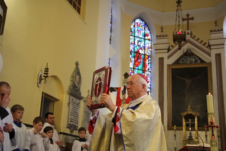 Powitanie ikony MB Częstochowskiej w Krośniewicach