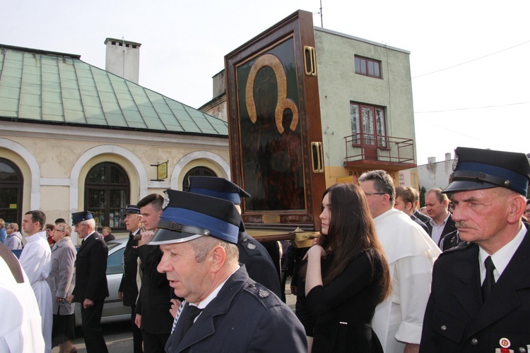 Powitanie ikony MB Częstochowskiej w Krośniewicach