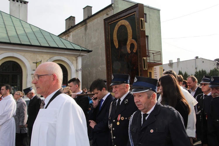 Powitanie ikony MB Częstochowskiej w Krośniewicach