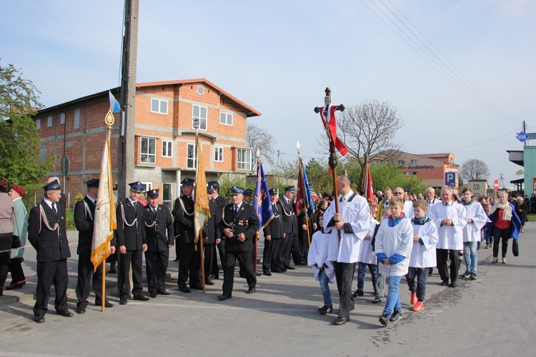 Powitanie ikony MB Częstochowskiej w Krośniewicach