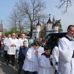 Powitanie ikony MB Częstochowskiej w Krośniewicach