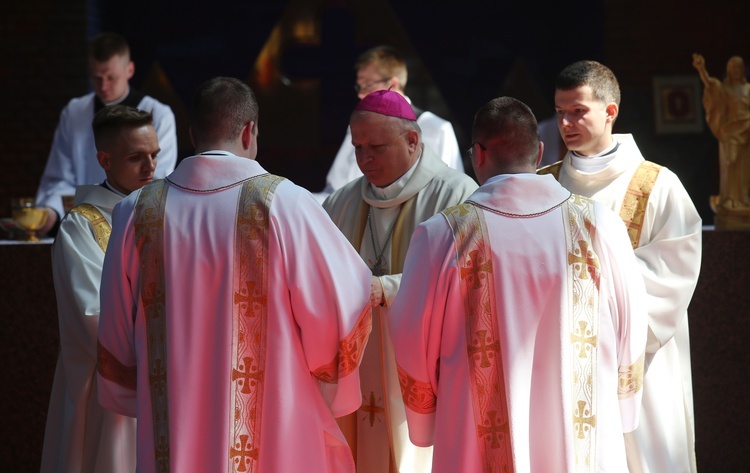 Święcenia diakonatu w parafii św. Andrzeja Boboli w Lublinie