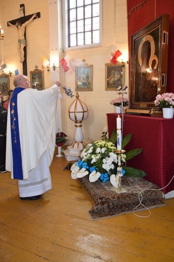 Powitanie ikony MB Częstochowskiej w Imielnie