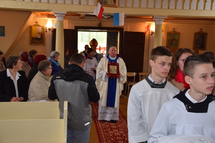 Powitanie ikony MB Częstochowskiej w Imielnie