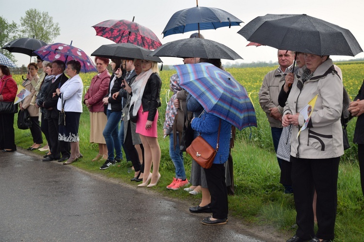 Powitanie ikony MB Częstochowskiej w Imielnie