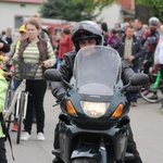 Motocykliści w kościele w Zgórsku