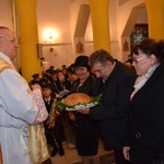 Powitanie ikony MB Częstochowskiej w Ostrowach