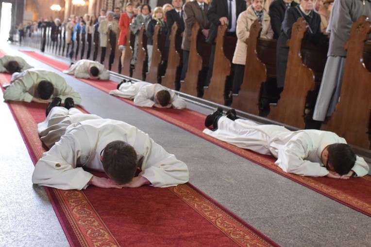 Świecenia diakonatu w świdnickiej katedrze