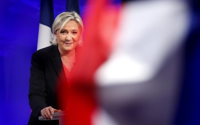 Le Pen zapowiada reformę FN, zdecydowaną walkę o miejsca w parlamencie