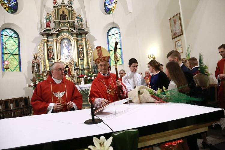 Bierzmowanie w Pleśnej