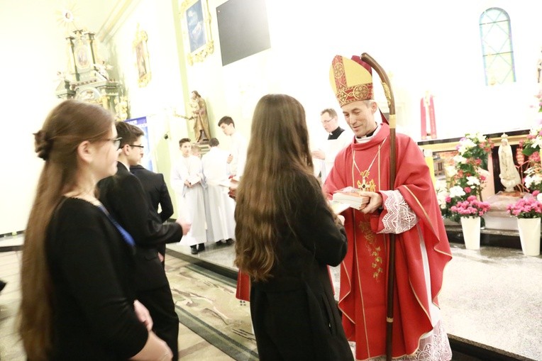 Bierzmowanie w Pleśnej