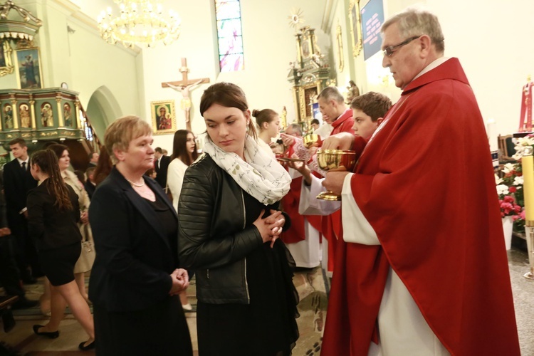 Bierzmowanie w Pleśnej