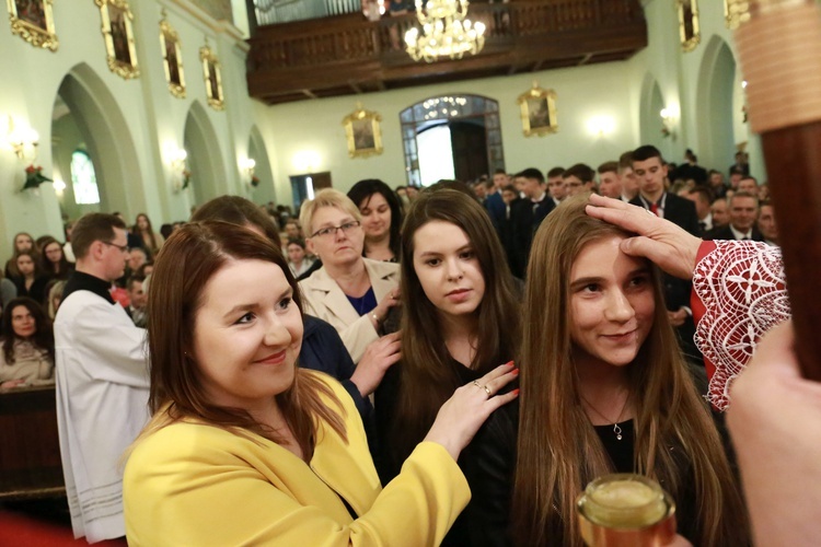 Bierzmowanie w Pleśnej