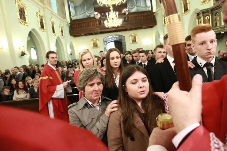 Bierzmowanie w Pleśnej