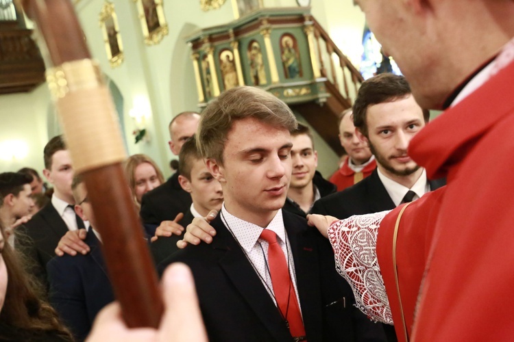 Bierzmowanie w Pleśnej