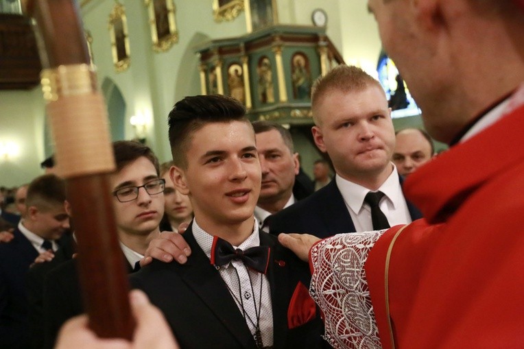 Bierzmowanie w Pleśnej