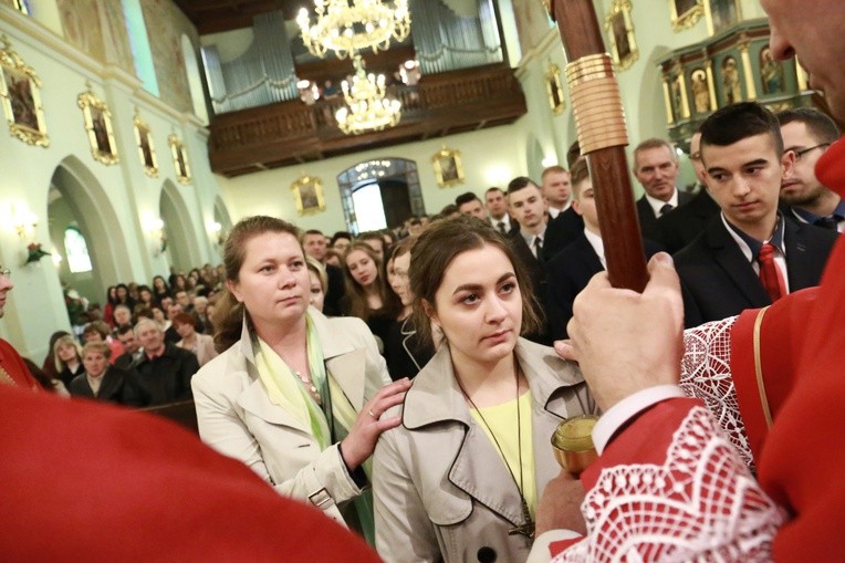 Bierzmowanie w Pleśnej