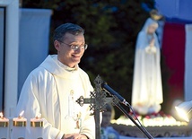 O. Javier Álvarez-Ossorio SScc podziękował ordynariuszowi  za ustanowienie nowego miejsca kultu.