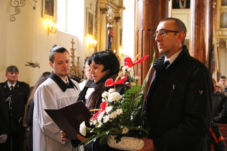 Powitanie ikony MB Częstochowskiej w Dąbrowicach
