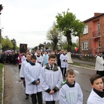 Powitanie ikony MB Częstochowskiej w Dąbrowicach