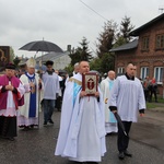 Powitanie ikony MB Częstochowskiej w Dąbrowicach